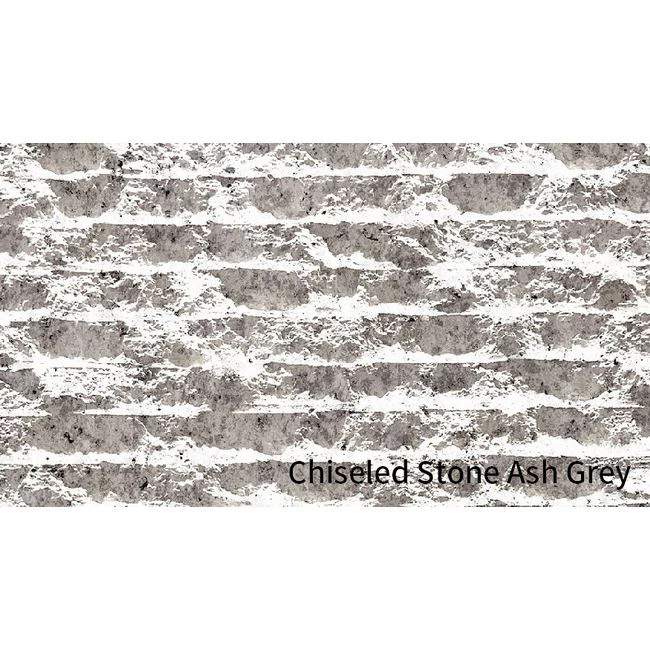 Econic Clay Tiles Chiseled Stone Ash Grey